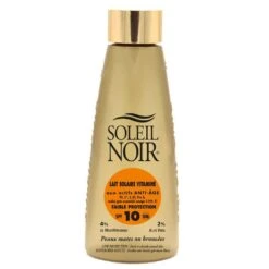 N°70 Latte Solare Vitamine Anti-età Per Pelli Scure O Bronzate Spf10 150 Ml Soleil Noir