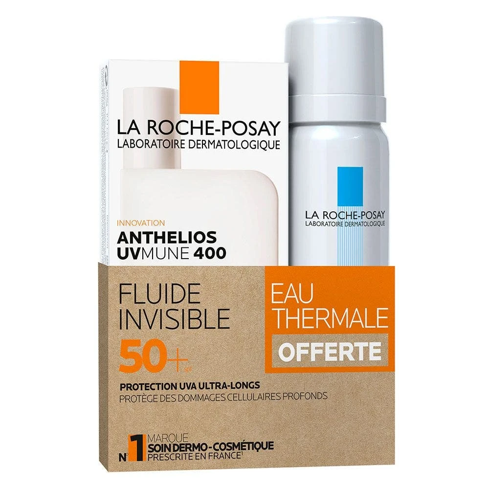 Invisible Uvmune 400 Fluido Con Profumo 50ml + Acqua Termale 50ml In Omaggio Anthelios La Roche-Posay 1 Invisible Uvmune 400 Fluido Con Profumo 50ml + Acqua Termale 50ml In Omaggio Anthelios La Roche-Posay