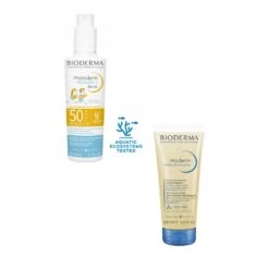 Spray SPF50+ E Olio Doccia Atoderm Photoderm Pediatrics Bioderma