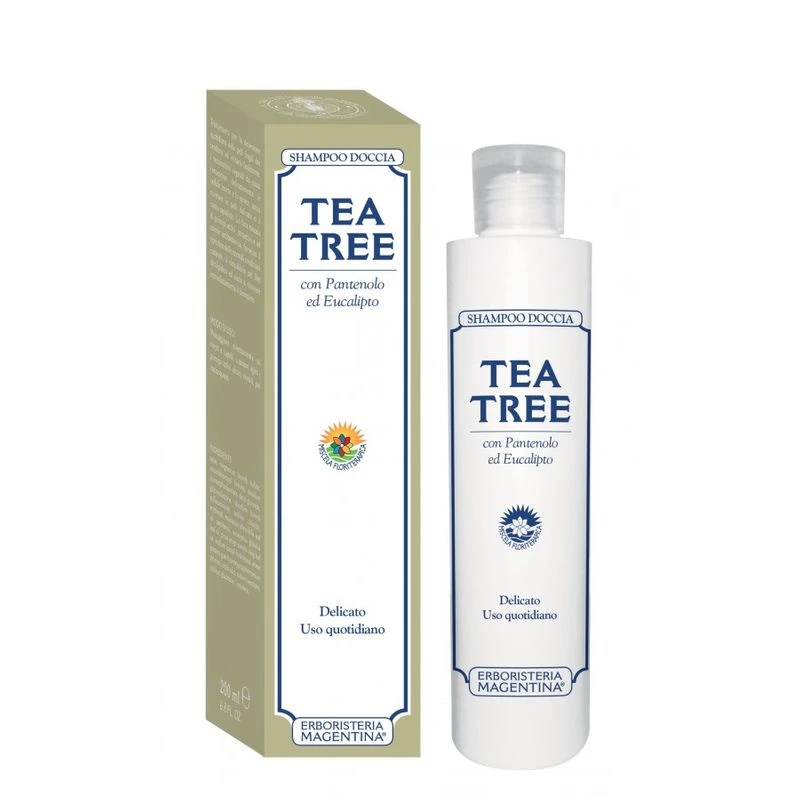 Erboristeria Magentina Tea Tree Shampoo Doccia 200ml 1 Erboristeria Magentina Tea Tree Shampoo Doccia 200ml