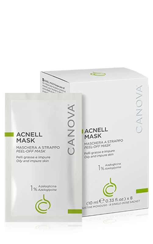Canova Acnell Maschera Per Prevenire La Formazione Di Acne 8 Bustine 1 Canova Acnell Maschera Per Prevenire La Formazione Di Acne 8 Bustine