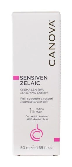 Canova Sensiven Zelaic Crema Lenitiva Per Rossori 50ml