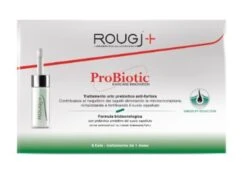 Rougj+ ProBiotic Trattamento Urto Prebiotico Capelli Anti-forfora 8 Fiale Da 6ml