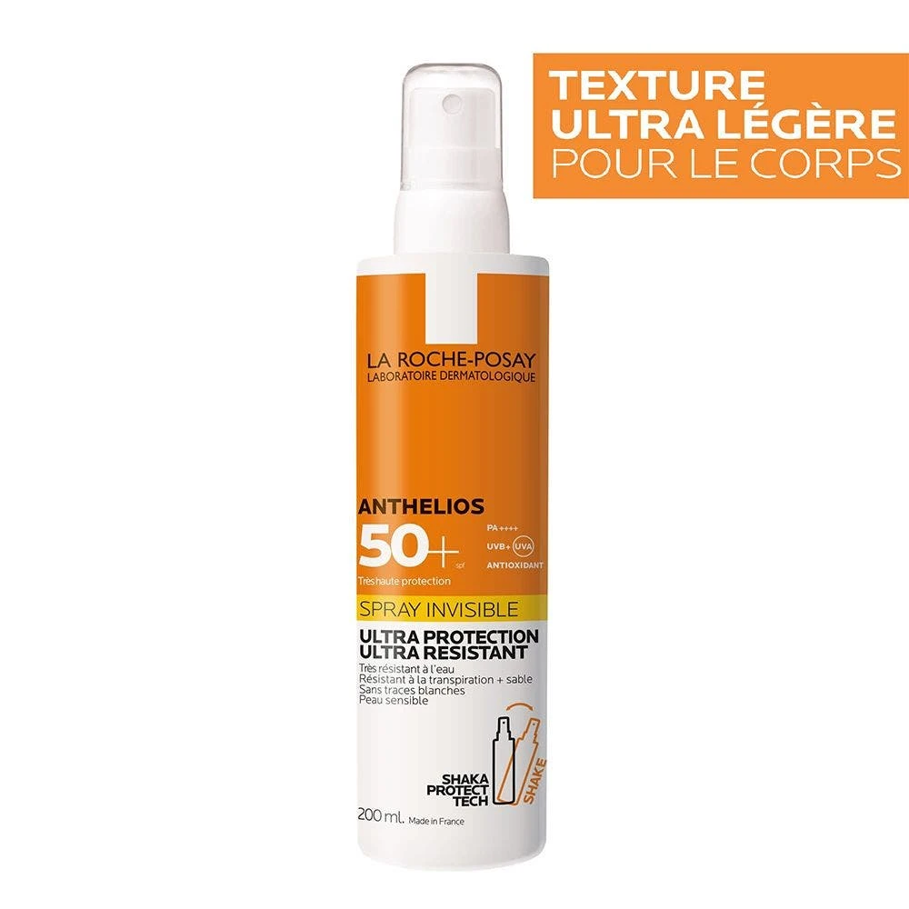 Spray Solare Corpo SPF 50+ 200ml Anthelios Protezione Molto Alta Con Profumo La Roche-Posay 3 Spray Solare Corpo SPF 50+ 200ml Anthelios Protezione Molto Alta Con Profumo La Roche-Posay - immagine 3