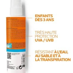 Crema Solare Per Bambini Sray SPF50+ Dermo-Pediatria 200 Ml Anthelios La Roche-Posay -Cosmetici Sconto Negozio 83726