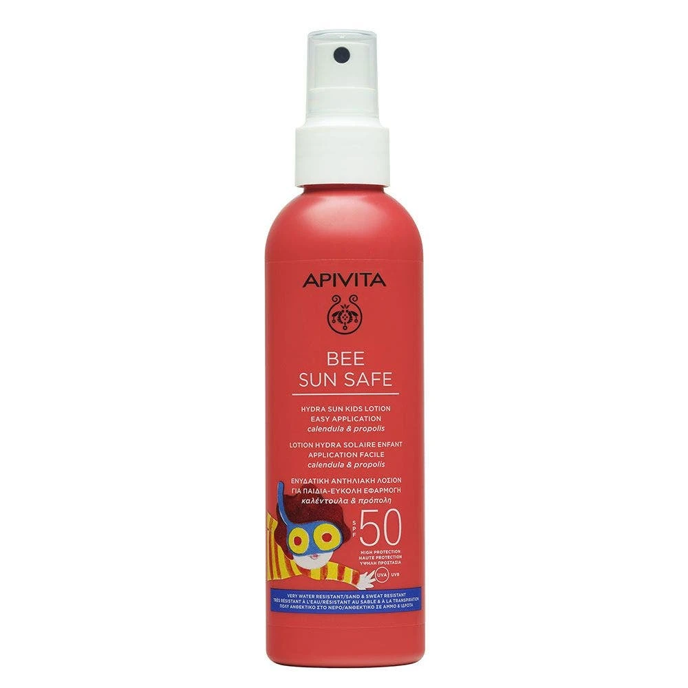 Lozione Spray Hydra Sun Bambino - Facile Applicazione SPF50 200ml Bee Sun Safe Apivita 1 Lozione Spray Hydra Sun Bambino - Facile Applicazione SPF50 200ml Bee Sun Safe Apivita