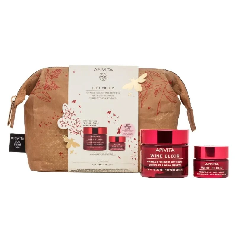 Apivita Pro Wine Elixir Set Crema Anti-Rughe 50ml + Crema Notte Rigenerante 15ml 1 Apivita Pro Wine Elixir Set Crema Anti-Rughe 50ml + Crema Notte Rigenerante 15ml