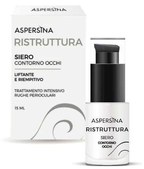 Aspersina Ristruttura Siero Contorno Occhi 15ml 1 Aspersina Ristruttura Siero Contorno Occhi 15ml