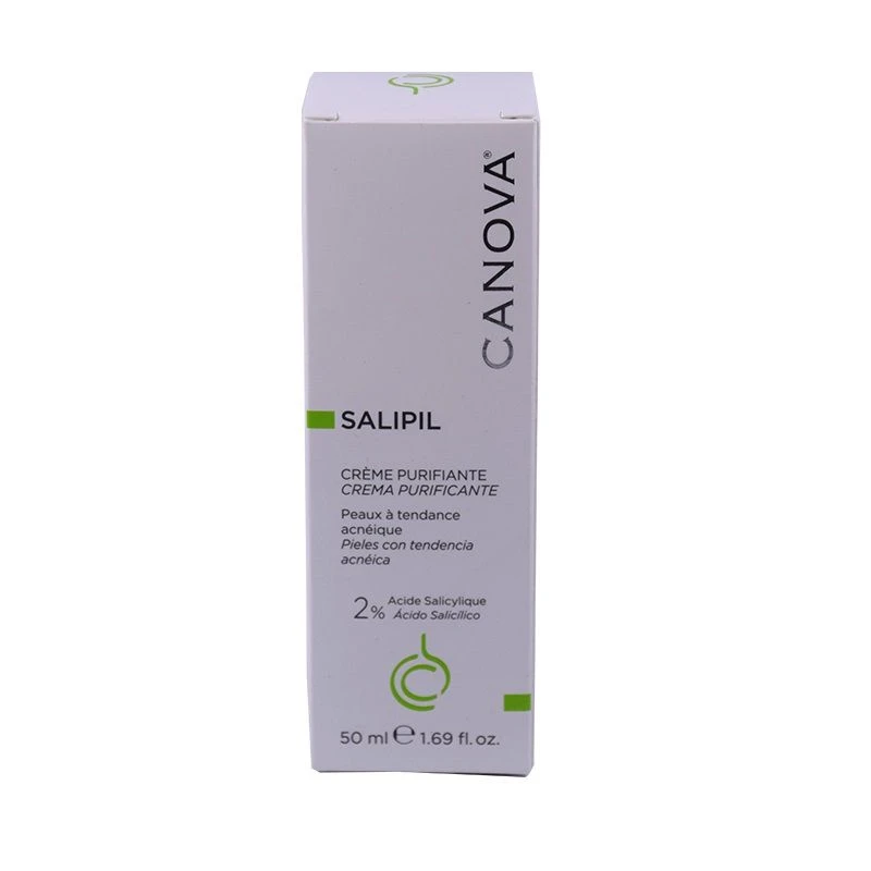 Canova Salipil Crema Viso Trattamento Acne Medio Lieve 50ml 1 Canova Salipil Crema Viso Trattamento Acne Medio Lieve 50ml