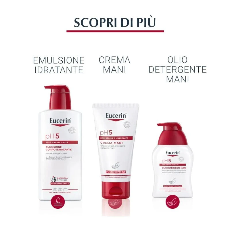 Eucerin PH5 Olio Detergente Doccia Bipack 2x400ml 6 Eucerin PH5 Olio Detergente Doccia Bipack 2x400ml - immagine 6