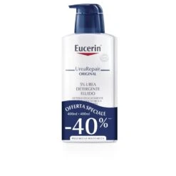 Eucerin Urearepair 5% Urea Detergente Fluido 2 X400ml