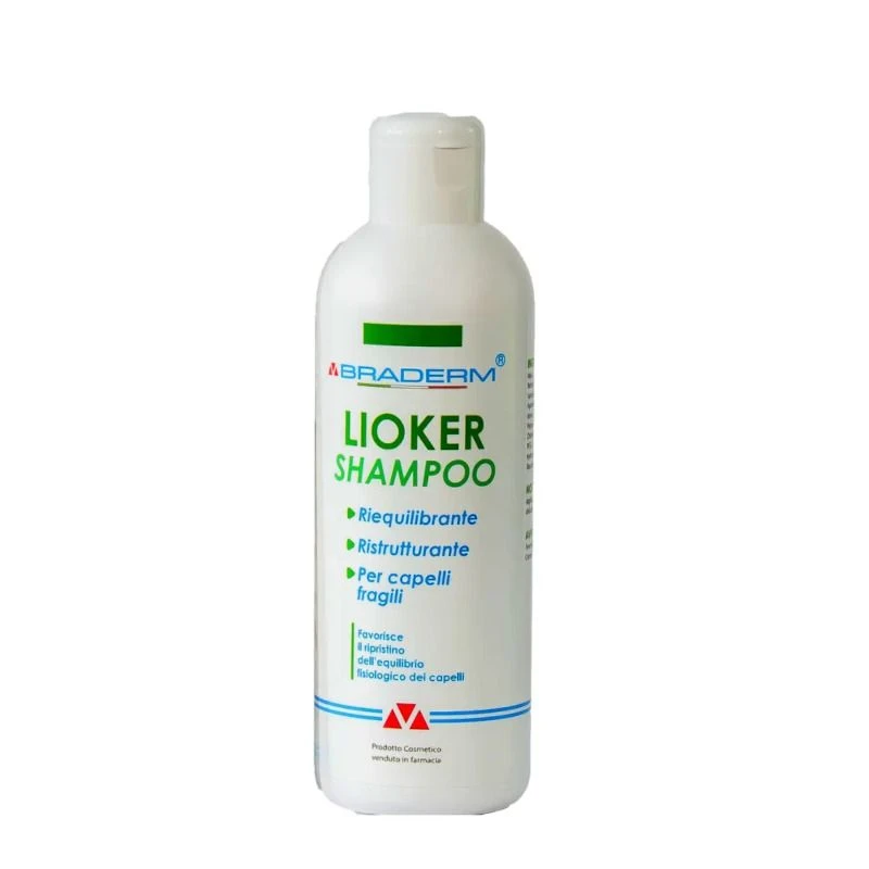 Braderm Srl Braderm Lioker Shampoo 200ml 1 Braderm Srl Braderm Lioker Shampoo 200ml