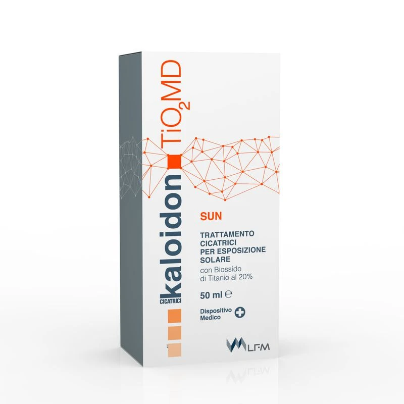 Kaloidon TiO2 MD SUN Trattamento Cicatrici Per Esposizione Solare 50ml 2 Kaloidon TiO2 MD SUN Trattamento Cicatrici Per Esposizione Solare 50ml - immagine 2