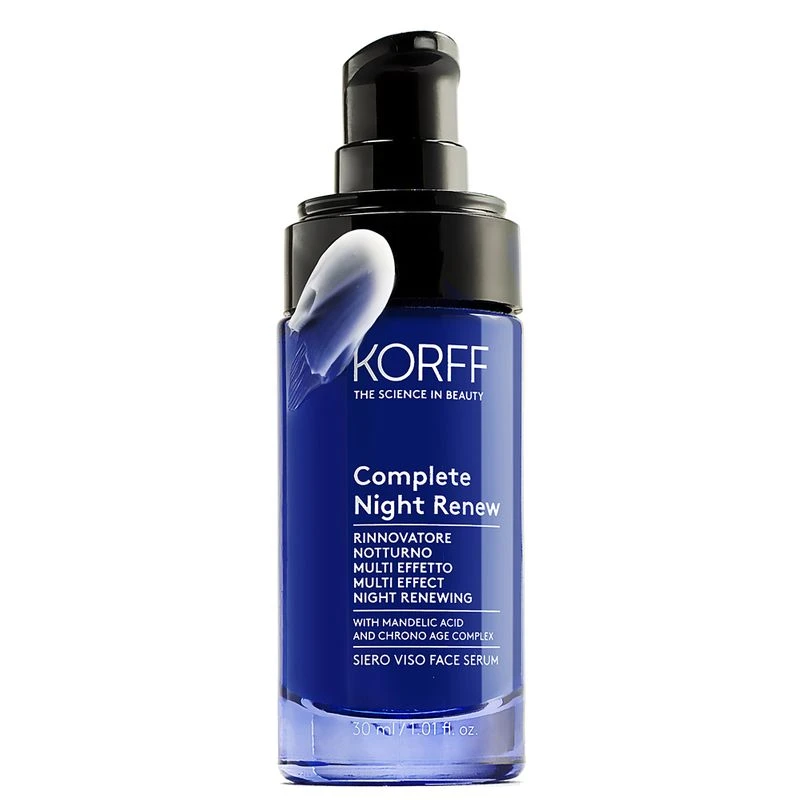 Korff Complete Night Renew Siero Viso Rinnovatore Notturno Multi-effetto 30ml 3 Korff Complete Night Renew Siero Viso Rinnovatore Notturno Multi-effetto 30ml - immagine 3