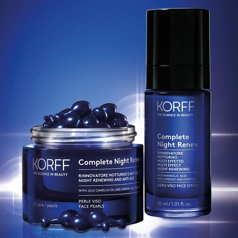 Korff Complete Night Renew Siero Viso Rinnovatore Notturno Multi-effetto 30ml 7 Korff Complete Night Renew Siero Viso Rinnovatore Notturno Multi-effetto 30ml - immagine 7