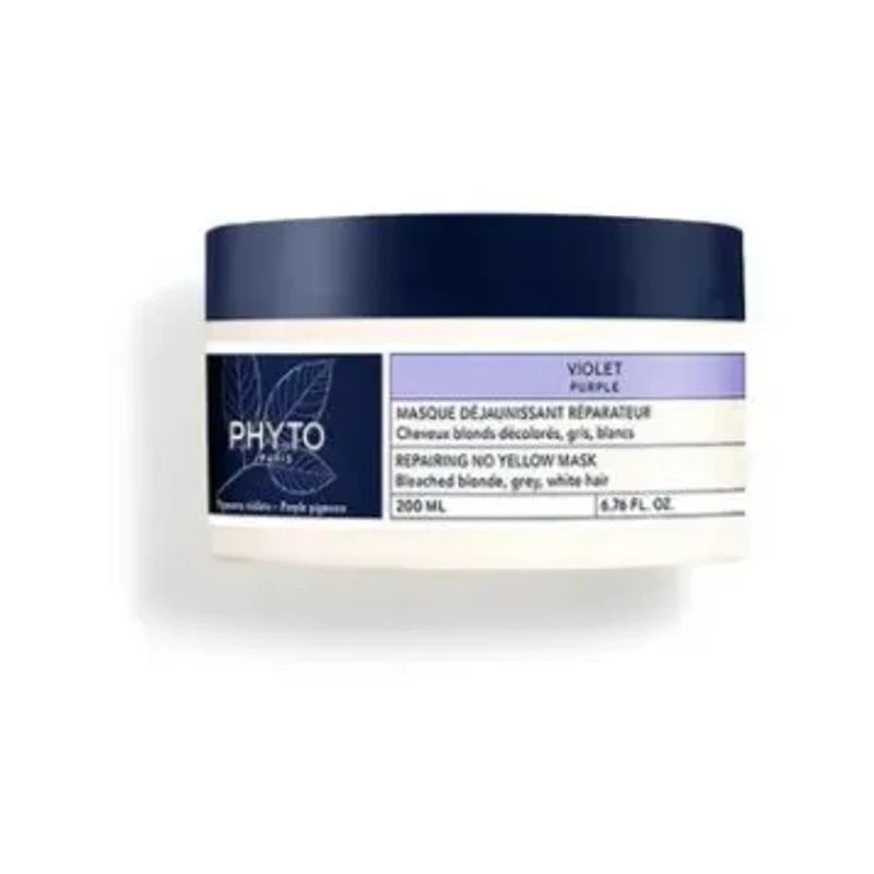 Phyto Phyto Violet Maschera Anti-giallo Riparatrice Nutre In Profondità 200ml