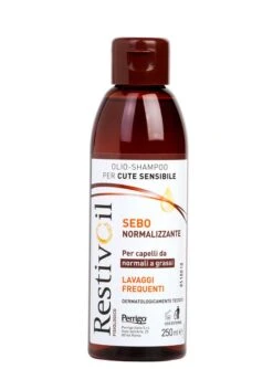 Perrigo Restivoil Sebo-normalizzante Olio-shampoo Lavaggi Frequenti Per Capelli Da Normali A Grassi 250ml -Cosmetici Sconto Negozio restivoil sebo normalizzante olio shampoo lavaggi frequenti per capelli da normali a grassi 250ml 4 1676908582