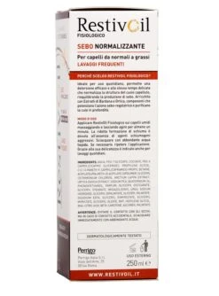 Perrigo Restivoil Sebo-normalizzante Olio-shampoo Lavaggi Frequenti Per Capelli Da Normali A Grassi 250ml -Cosmetici Sconto Negozio restivoil sebo normalizzante olio shampoo lavaggi frequenti per capelli da normali a grassi 250ml 5 1676908582