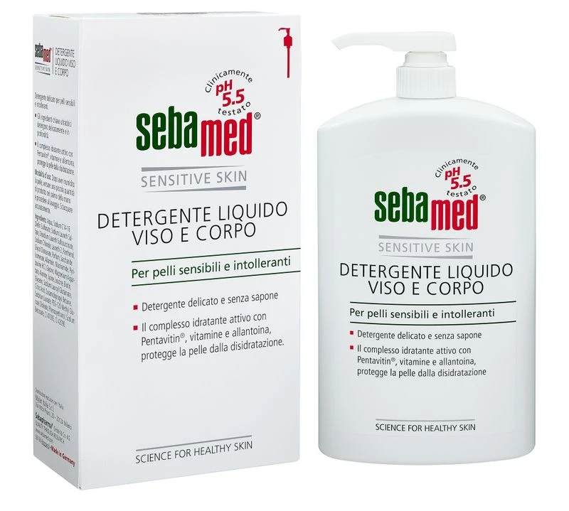 SebaMed Liquido Per Pelli Sensibili 1000ml 2 SebaMed Liquido Per Pelli Sensibili 1000ml - immagine 2