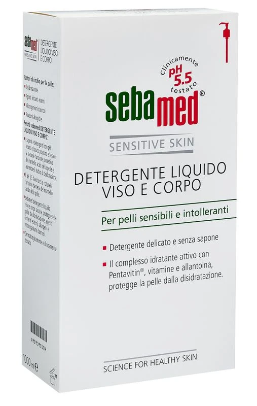 SebaMed Liquido Per Pelli Sensibili 1000ml 4 SebaMed Liquido Per Pelli Sensibili 1000ml - immagine 4