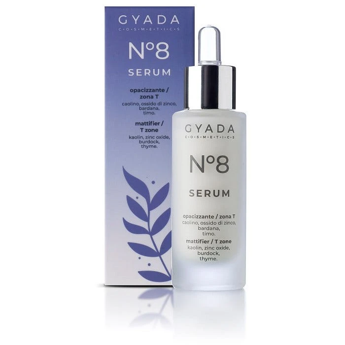 Gyada Siero Viso N. 8 Opacizzante/ Zona T 30ml 1 Gyada Siero Viso N. 8 Opacizzante/ Zona T 30ml